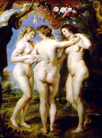 The Three Graces by Peter Paul Rubens