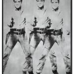 Andy Warhol painting of Elvis Brando