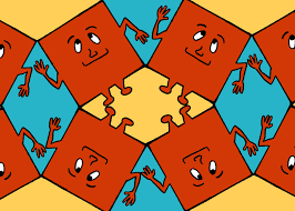 three different types of regular tessellation Math is Beautiful - Tessellations