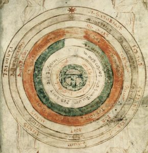 Mappa Mundi 2 from Bede, De naturarerum