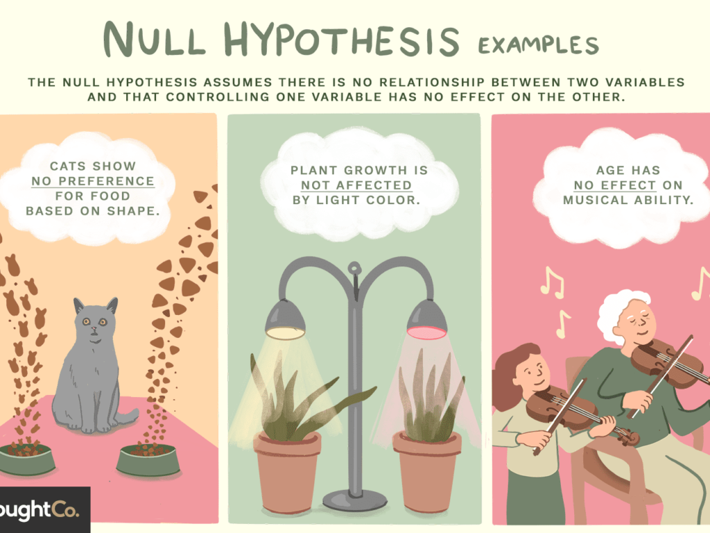 null hypothesis 