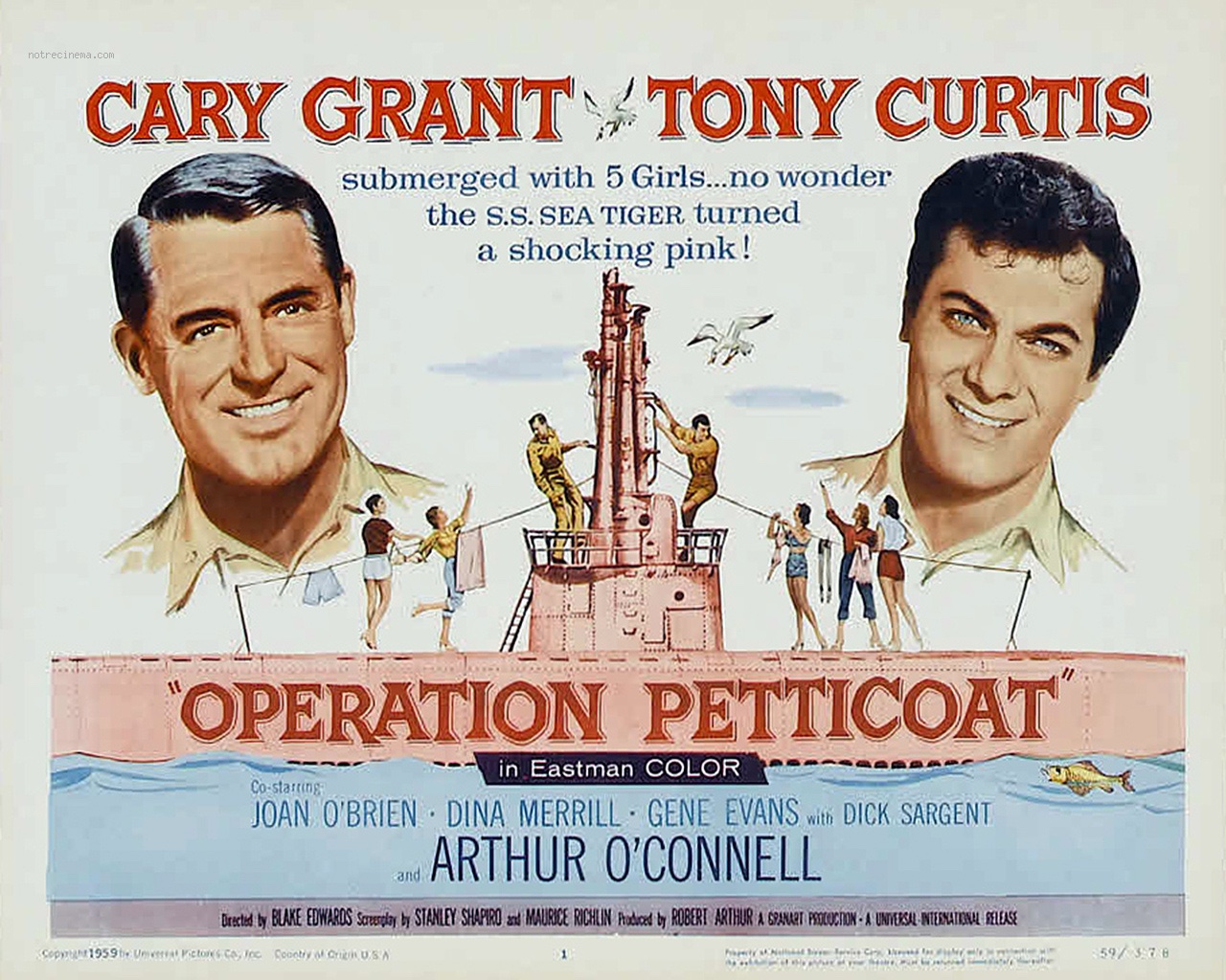 Operation Petticoat Movie Poster