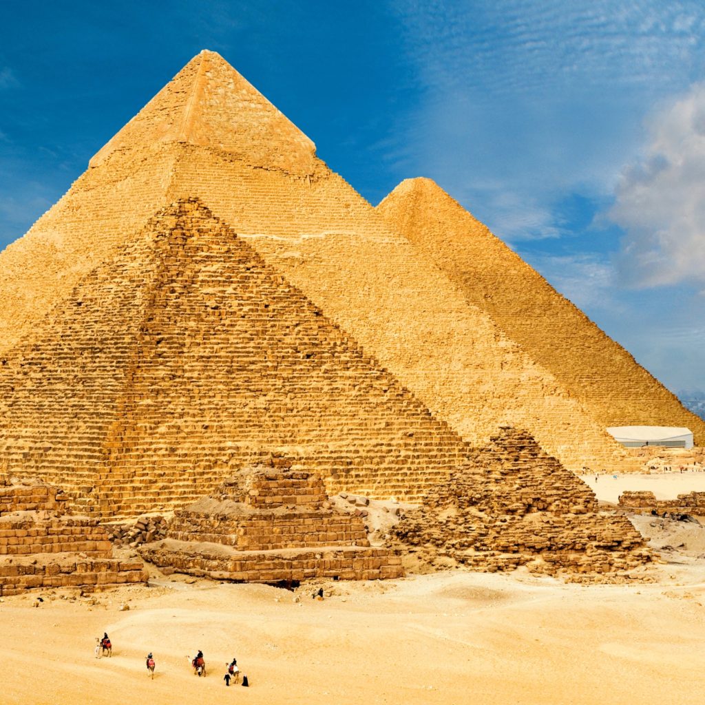 Pyramids at Giza