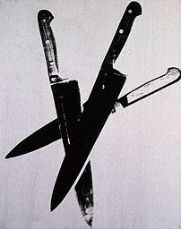 Knives by Andy Warhol   