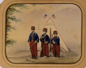 Three Boys in Zouave Costume sm  
