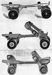 Three Different Kinds of Roller Skates  
